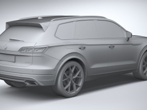 Volkswagen Touareg R 2021 Model 3D