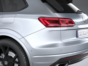 Volkswagen Touareg R 2021 Model 3D