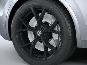Volkswagen Touareg R 2021 Model 3D