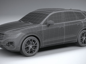 Volkswagen Touareg R 2021 Model 3D