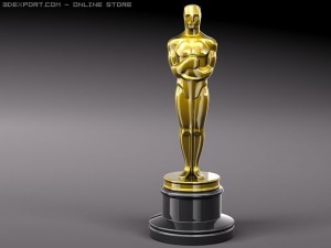 oscar award statue 3D Model
