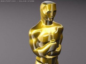 Oscar Award Statue 3D Model