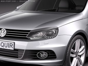 Volkswagen Eos 2011 3D Модель