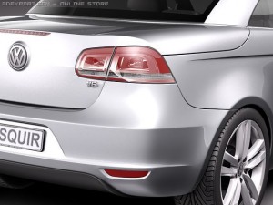 Volkswagen Eos 2011 3D Модель