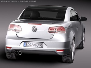 Volkswagen Eos 2011 3D Модель
