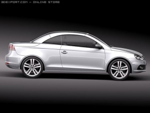 Volkswagen Eos 2011 3D Модель