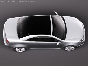 Volkswagen Eos 2011 3D Модель
