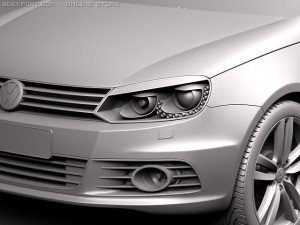 Volkswagen Eos 2011 3D Модель