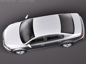 Volkswagen Passat Sedan 2011 3D Model