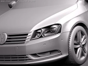 Volkswagen Passat Sedan 2011 3D Model