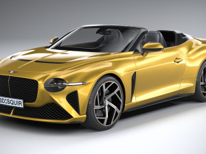 Bentley Mulliner Bacalar 2021 Modelo 3D