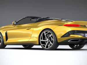 Bentley Mulliner Bacalar 2021 3D Model