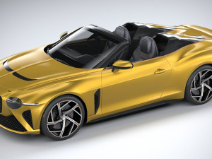 Bentley Mulliner Bacalar 2021 Modelo 3D