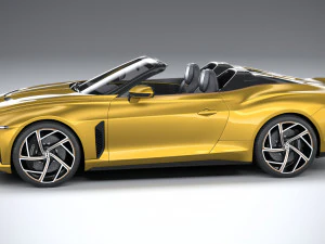 Bentley Mulliner Bacalar 2021 3D Model
