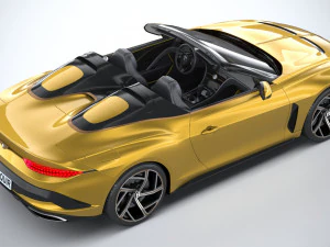 Bentley Mulliner Bacalar 2021 3D Model