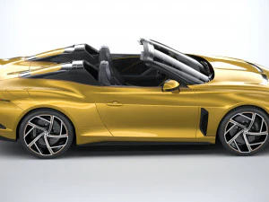 Bentley Mulliner Bacalar 2021 3D Model
