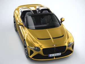 Bentley Mulliner Bacalar 2021 3D Model