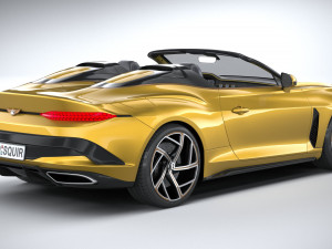 Bentley Mulliner Bacalar 2021 Modelo 3D
