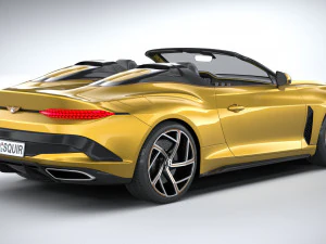 Bentley Mulliner Bacalar 2021 3D Model