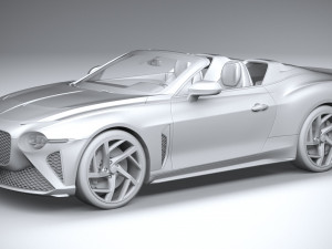 Bentley Mulliner Bacalar 2021 Modelo 3D