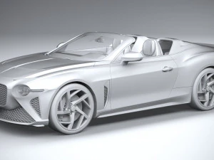 Bentley Mulliner Bacalar 2021 3D Model