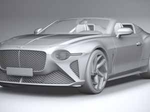 Bentley Mulliner Bacalar 2021 Modelo 3D