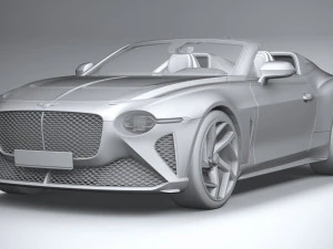 Bentley Mulliner Bacalar 2021 3D Model
