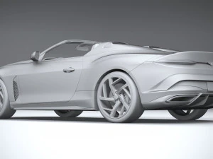 Bentley Mulliner Bacalar 2021 3D Model