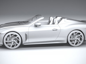 Bentley Mulliner Bacalar 2021 Modelo 3D