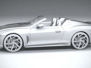 Bentley Mulliner Bacalar 2021 3D Model