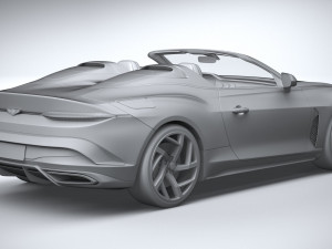 Bentley Mulliner Bacalar 2021 Modelo 3D
