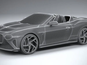 Bentley Mulliner Bacalar 2021 3D Model