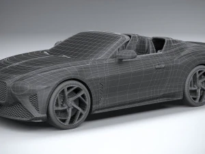 Bentley Mulliner Bacalar 2021 3D Model