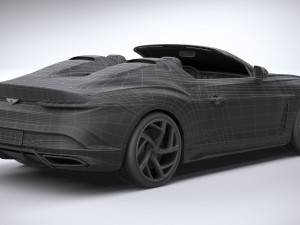 Bentley Mulliner Bacalar 2021 Modelo 3D