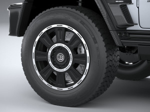 Brabus 800 Adventure XLP 2020 3D Model