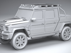 Brabus 800 Adventure XLP 2020 3D Model