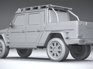 Brabus 800 Adventure XLP 2020 3D Model