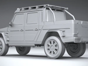 Brabus 800 Adventure XLP 2020 3D Model