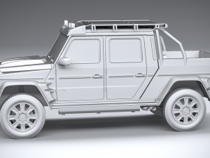 Brabus 800 Adventure XLP 2020 3D Model