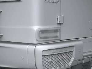 Brabus 800 Adventure XLP 2020 3D Model