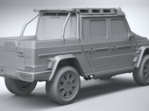 Brabus 800 Adventure XLP 2020 3D Model