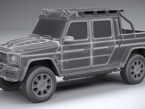 Brabus 800 Adventure XLP 2020 3D Model