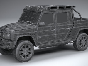 Brabus 800 Adventure XLP 2020 3D Model