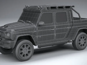 Brabus 800 Adventure XLP 2020 3D Model