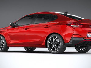 Hyundai i30 Fastback N-line 2020 3D मॉडल
