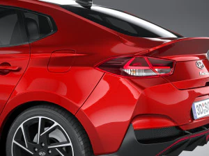 Hyundai i30 Fastback linha N 2020 Modelo 3D
