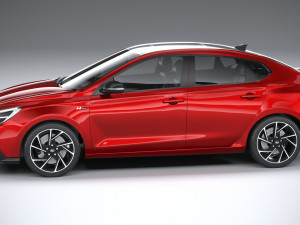 Hyundai i30 Fastback N-line 2020 3D मॉडल