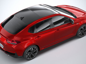 Hyundai i30 Fastback N-line 2020 3D मॉडल
