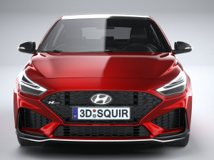 Hyundai i30 Fastback N-line 2020 3D मॉडल