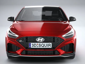 Hyundai i30 Fastback linha N 2020 Modelo 3D